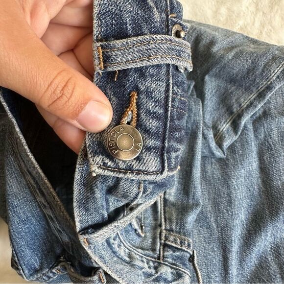 Pistola High Rise Wide Leg Jeans Size 25 - Picture 14 of 14